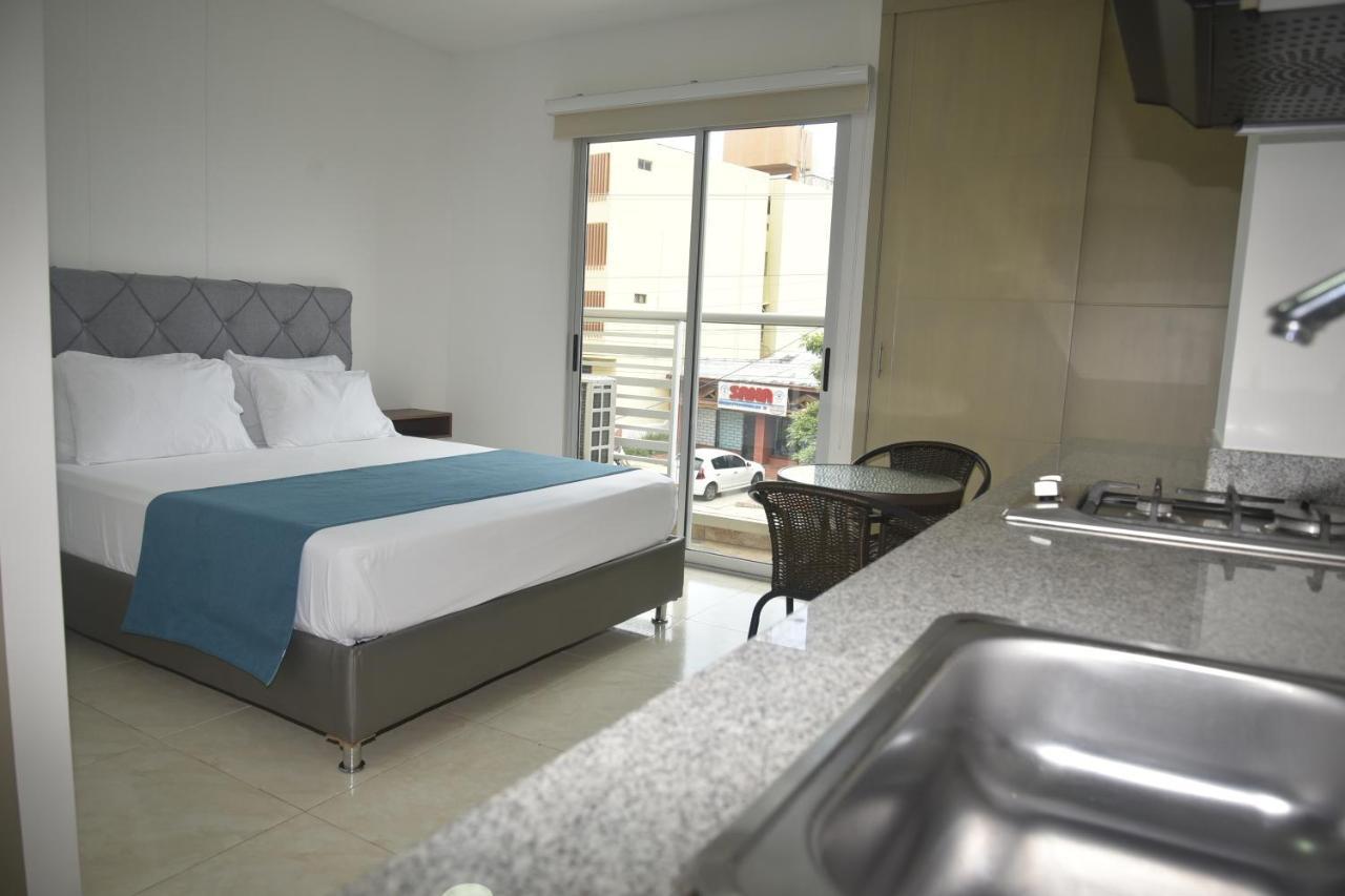 Apartahotel Plaza De Angel 74 巴兰基亚 外观 照片